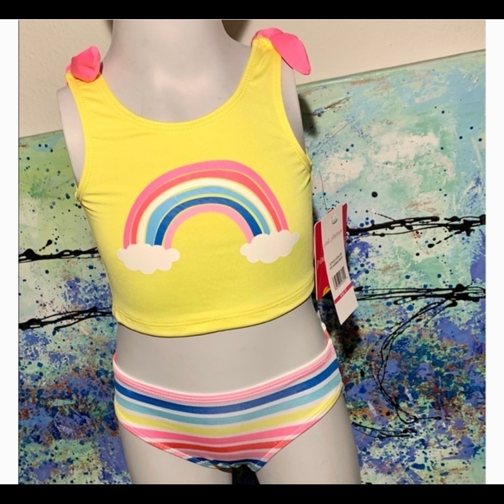 Girls two piece bathing suit